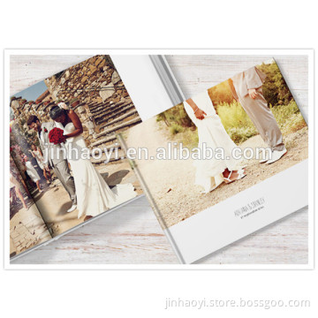 2016 high quality wedding photo album in china printing factory